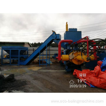 Scrap Steel Shavings Turnings Chips Briquette Press